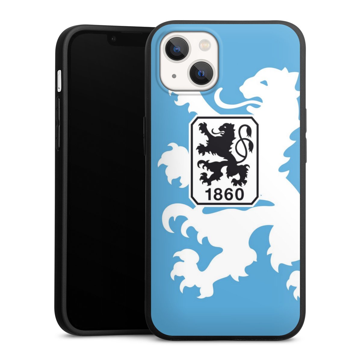 iPhone 13 Handy Premium Silikon Hülle Handyhülle schwarz Case Coat Of Arms Official Licensed Product Silikon Premium Case