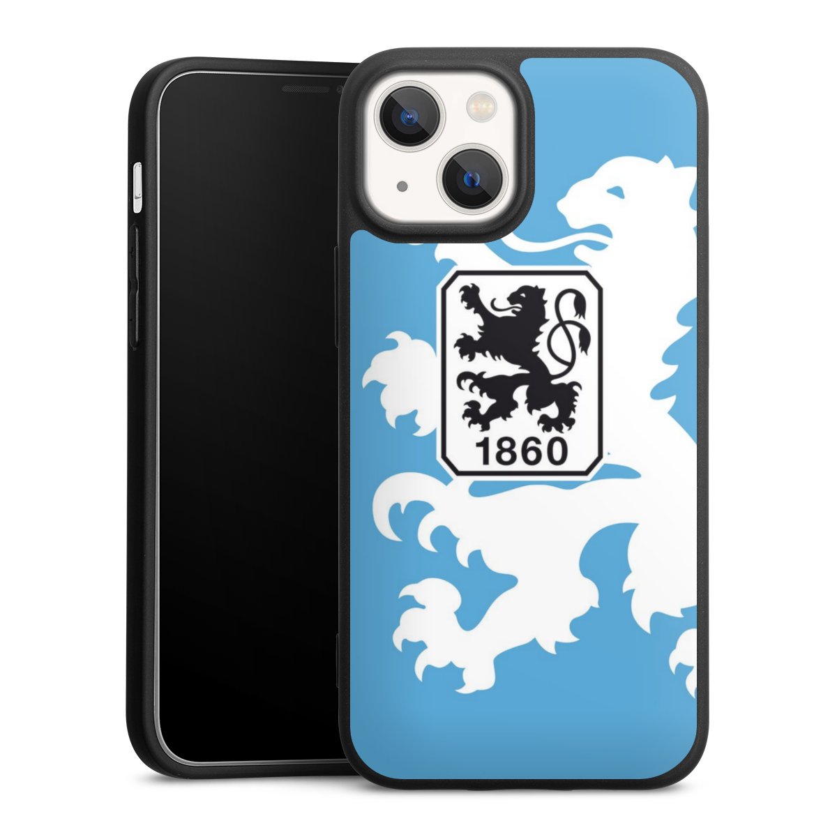 iPhone 13 Mini Handy Premium Silikon Hülle Handyhülle schwarz Case Coat Of Arms Official Licensed Product Silikon Premium Case