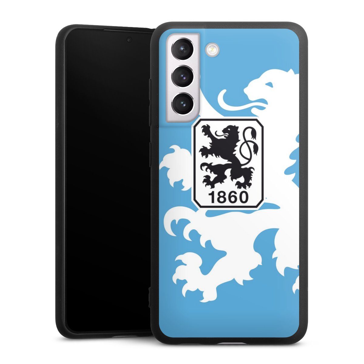 Galaxy S21 FE 5G Handy Premium Silikon Hülle Handyhülle schwarz Case Coat Of Arms Official Licensed Product Silikon Premium Case