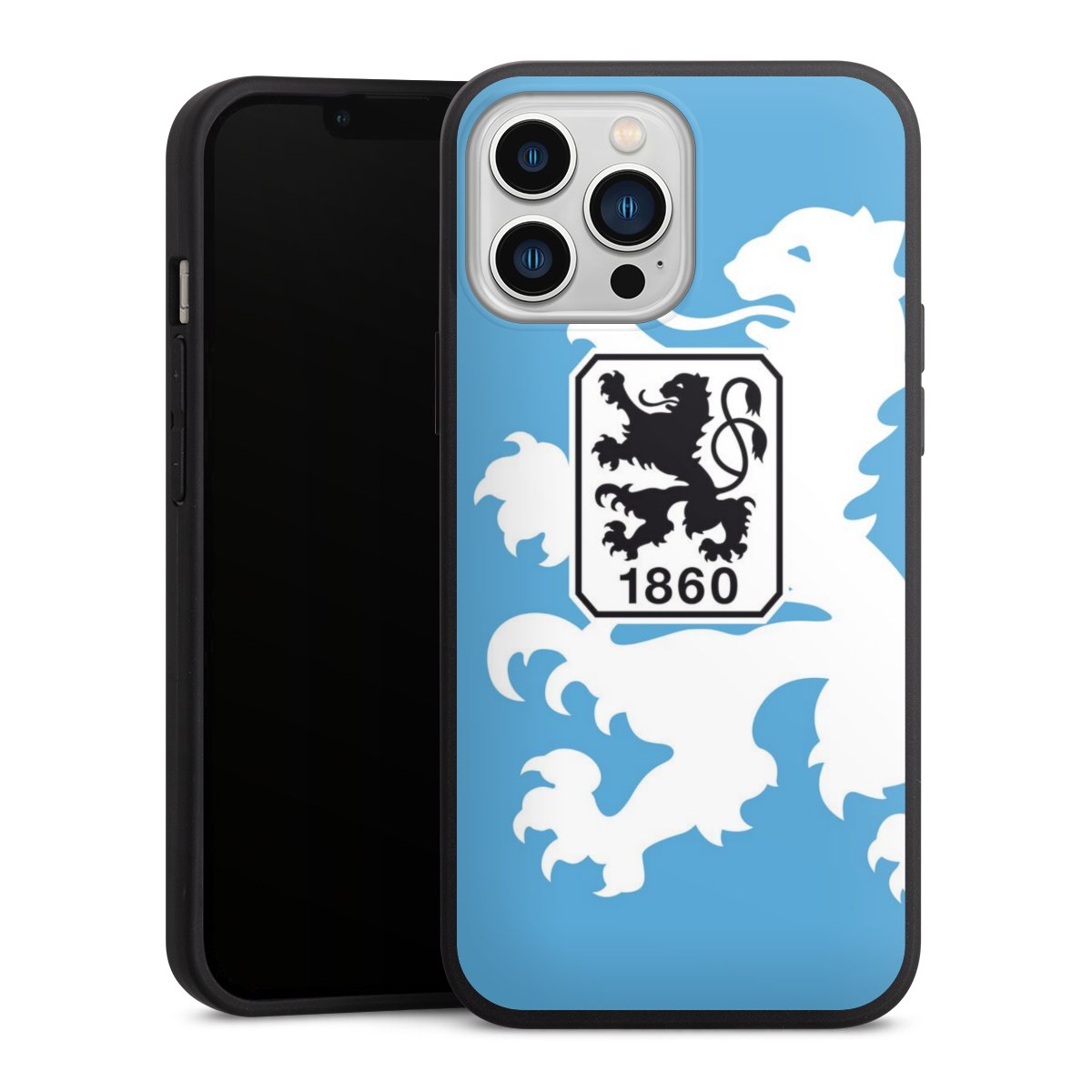 iPhone 13 Pro Max Handy Premium Silikon Hülle Handyhülle schwarz Case Coat Of Arms Official Licensed Product Silikon Premium Case