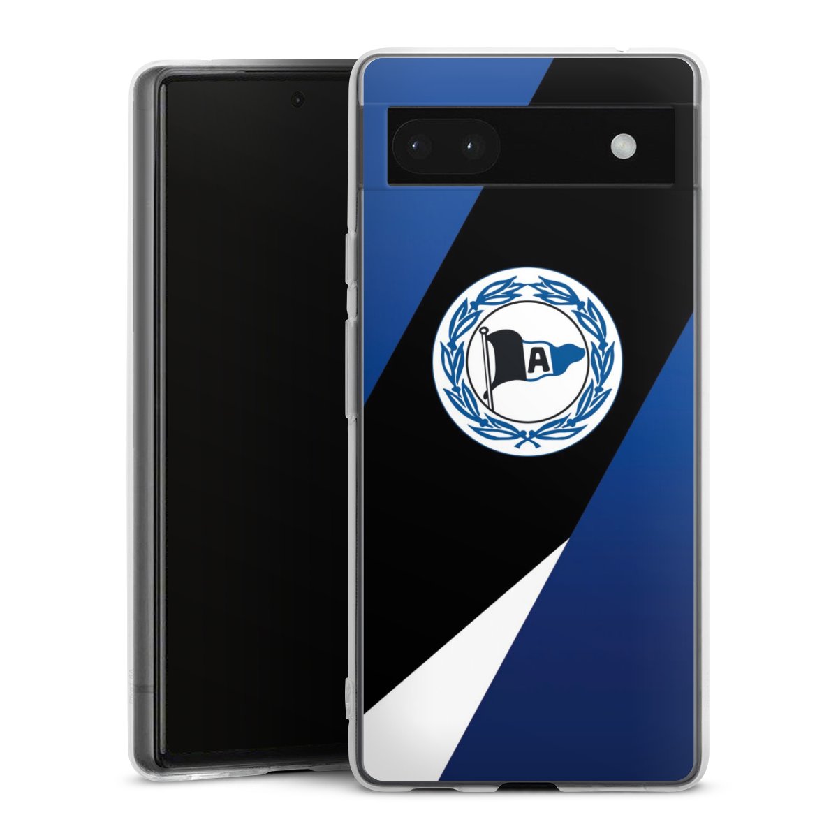 Google Pixel 6a Handy Silikon Hülle Case transparent Handyhülle Official Licensed Product Arminia Bielefeld Dsc Silikon Case