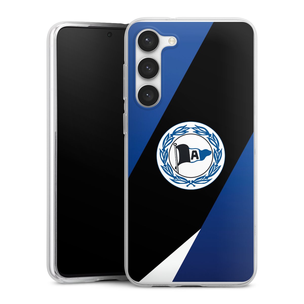 Galaxy S23+ Handy Silikon Hülle Case transparent Handyhülle Official Licensed Product Arminia Bielefeld Dsc Silikon Case