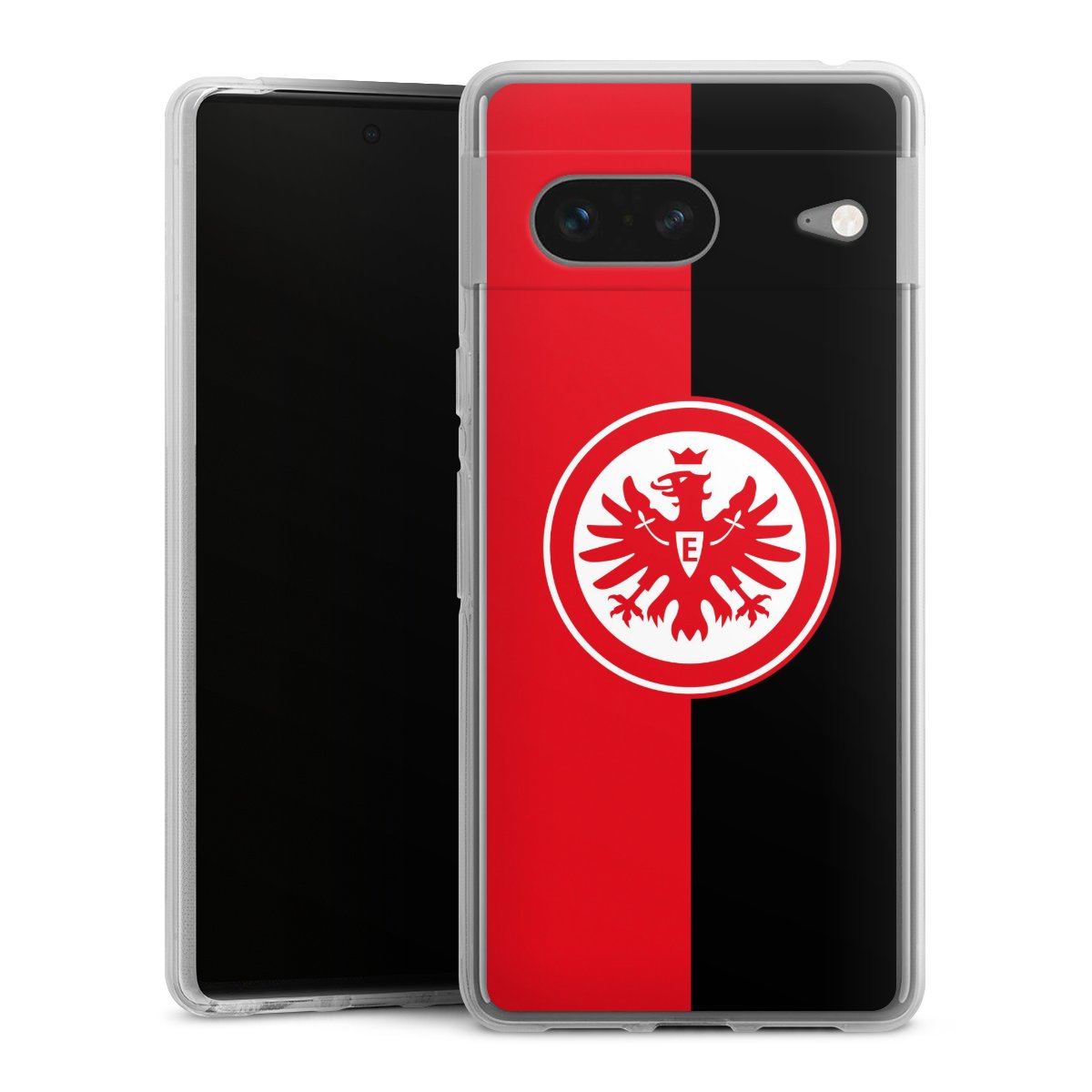 Google Pixel 7 Handy Silikon Hülle Case transparent Handyhülle Official Licensed Product Eintracht Frankfurt Sge Silikon Case