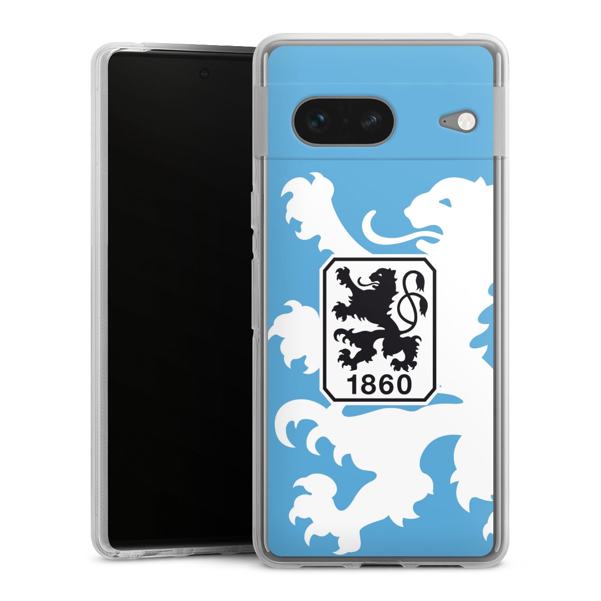 Google Pixel 7 Handy Silikon Hülle Case transparent Handyhülle Coat Of Arms Official Licensed Product Silikon Case