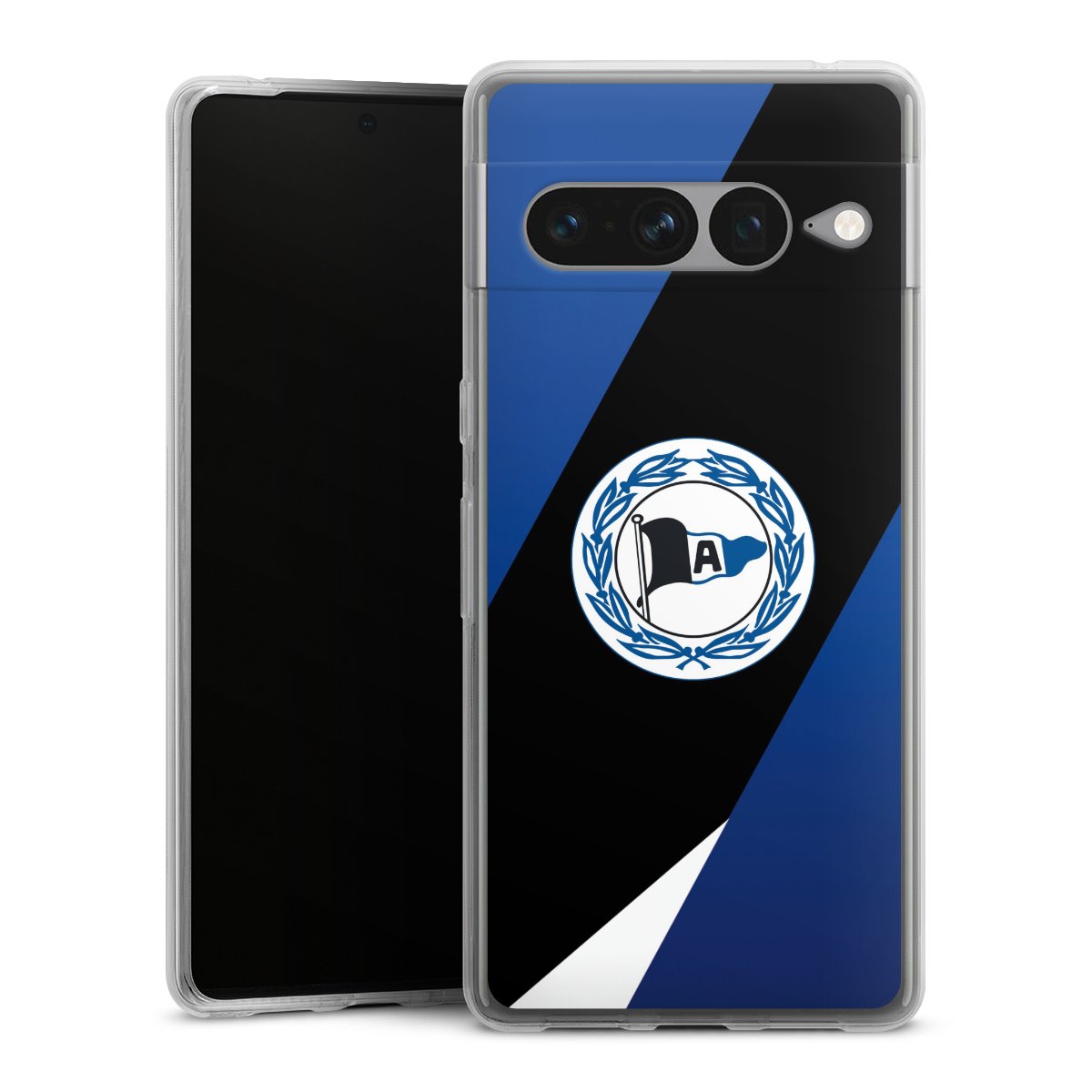 Google Pixel 7 Pro Handy Silikon Hülle Case transparent Handyhülle Official Licensed Product Arminia Bielefeld Dsc Silikon Case