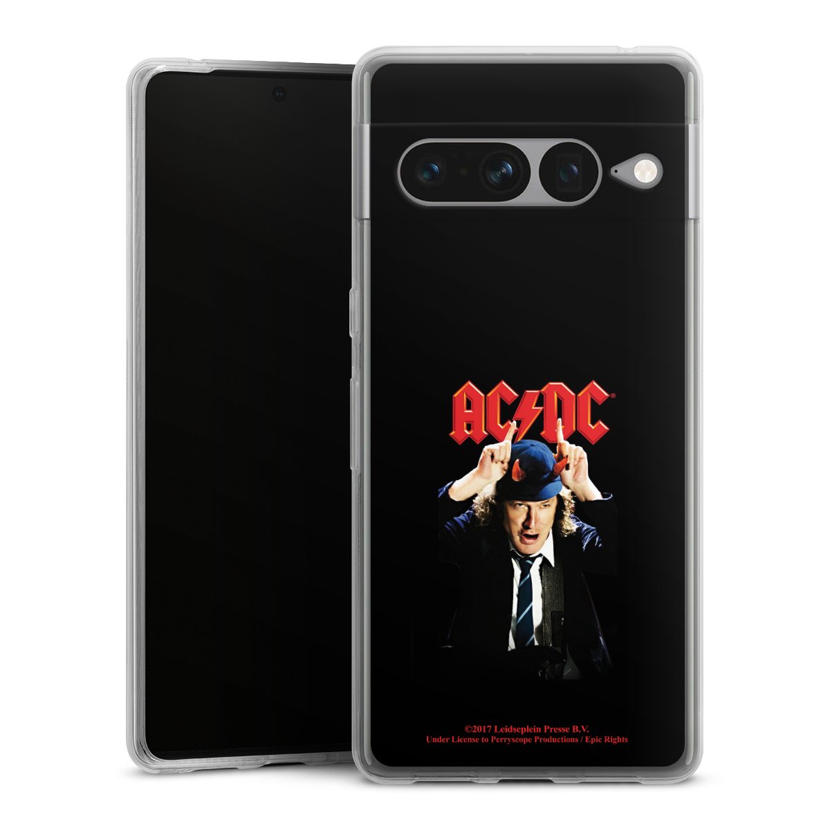 Google Pixel 7 Pro Handy Silikon Hülle Case transparent Handyhülle Merchandise Acdc Riverplate Silikon Case