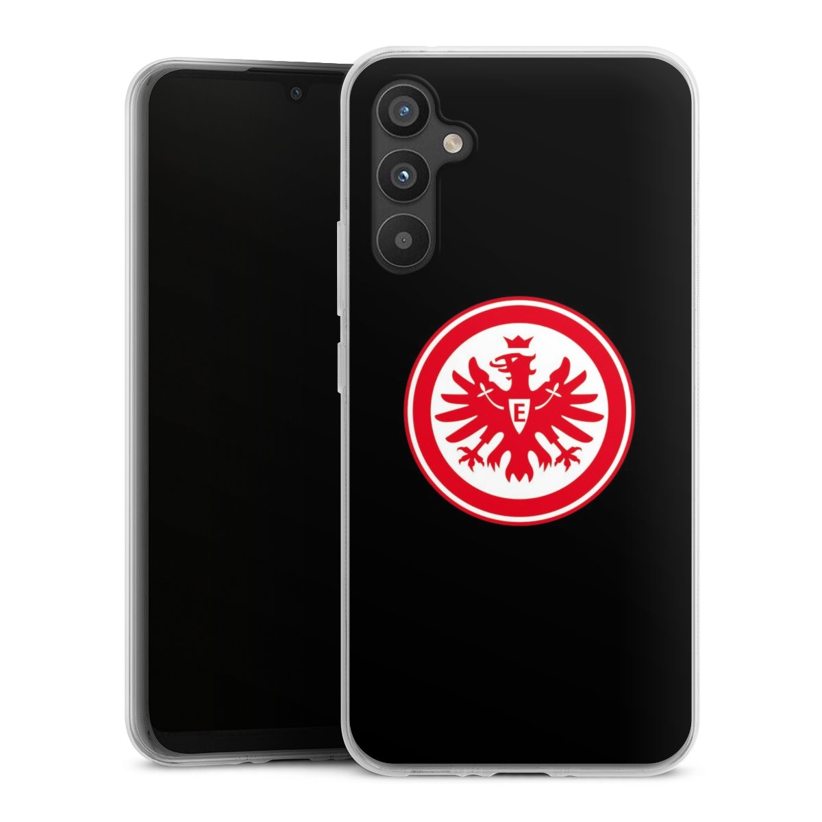 Galaxy A34 5G Handy Silikon Hülle Case transparent Handyhülle Eintracht Frankfurt Sge Eagle Silikon Case