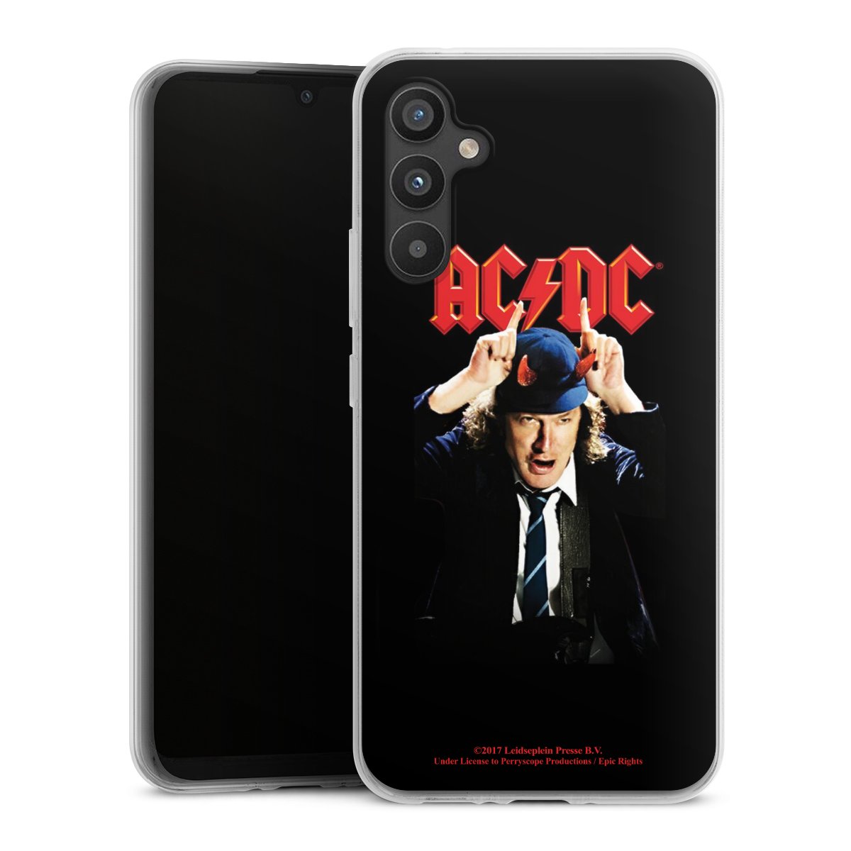 Galaxy A34 5G Handy Silikon Hülle Case transparent Handyhülle Merchandise Acdc Riverplate Silikon Case