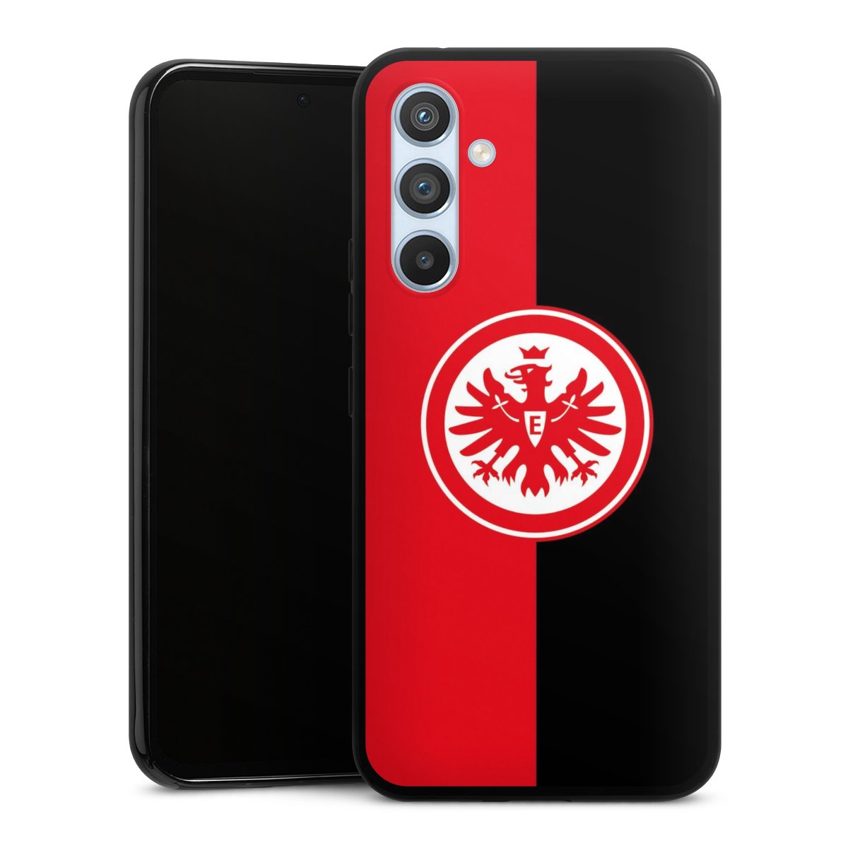 Galaxy A54 5G Handy Silikon Hülle Case schwarz Handyhülle Official Licensed Product Eintracht Frankfurt Sge