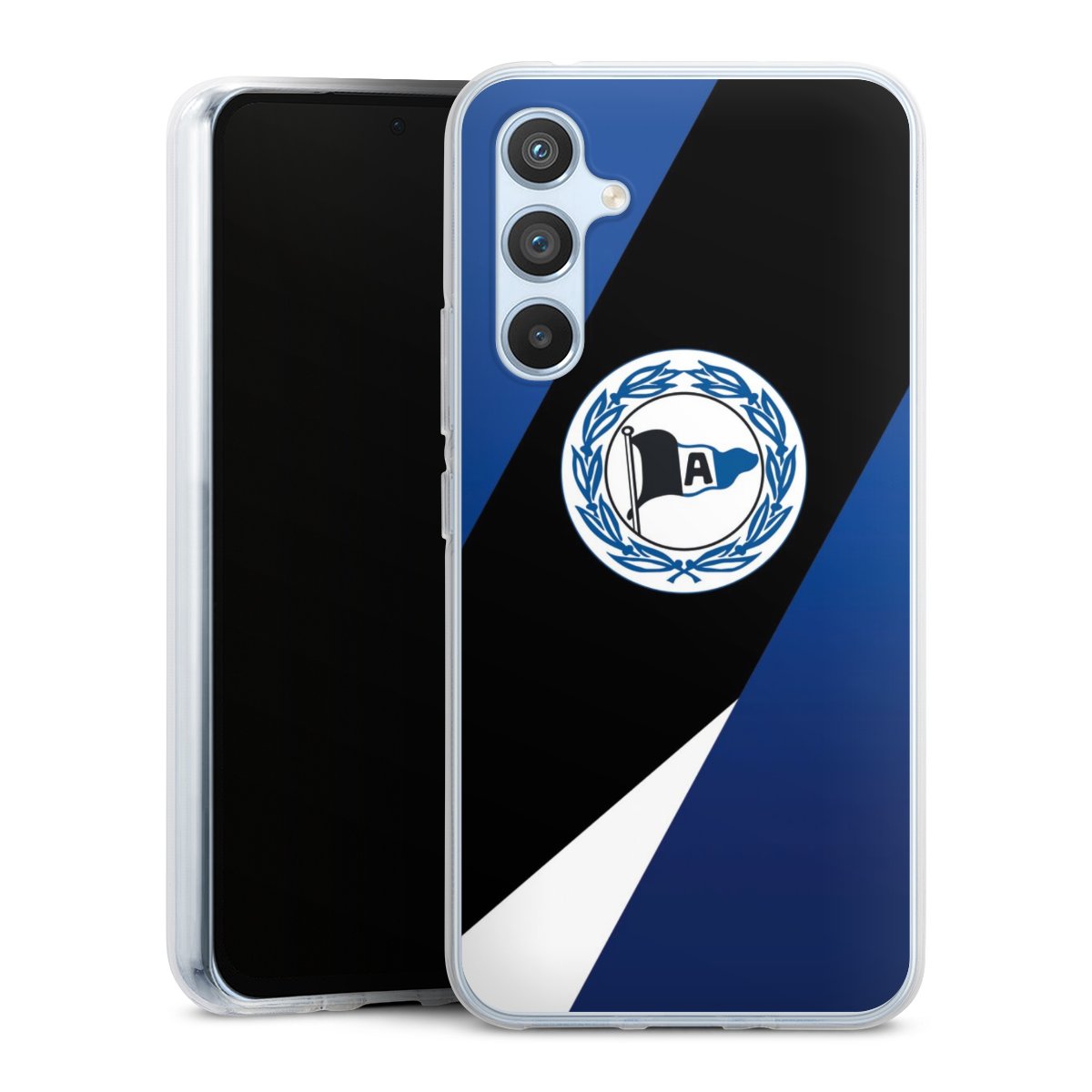 Galaxy A54 5G Handy Silikon Hülle Case transparent Handyhülle Official Licensed Product Arminia Bielefeld Dsc Silikon Case