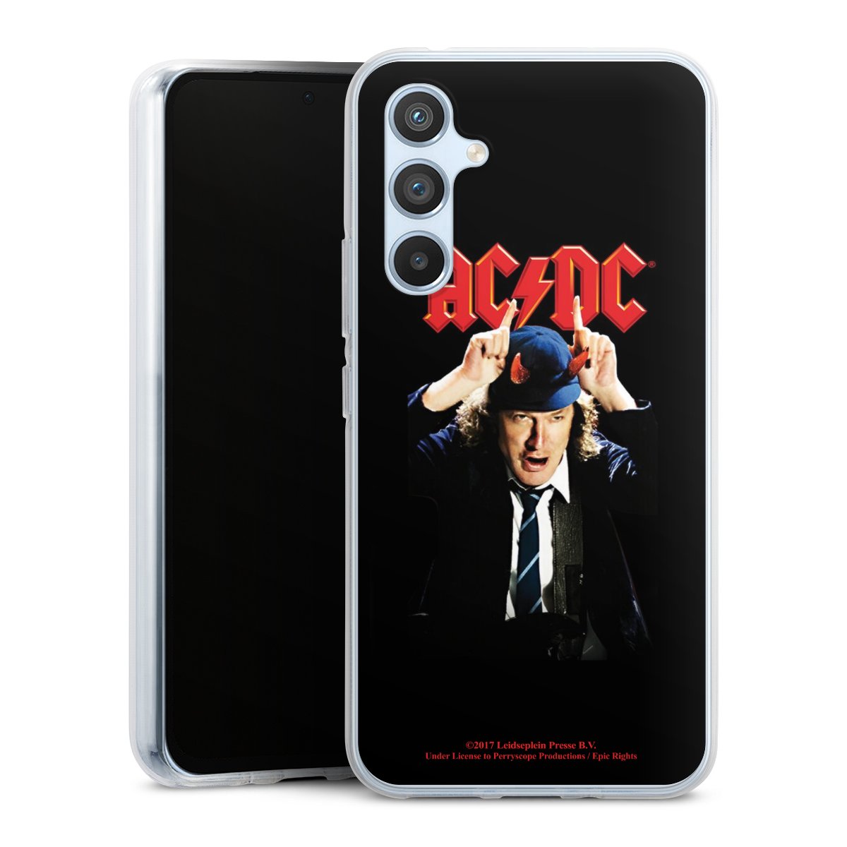 Galaxy A54 5G Handy Silikon Hülle Case transparent Handyhülle Merchandise Acdc Riverplate Silikon Case