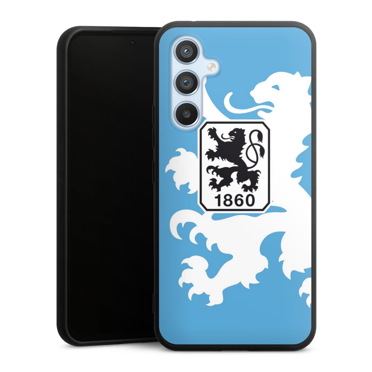 Galaxy A54 5G Handy Premium Silikon Hülle Handyhülle schwarz Case Coat Of Arms Official Licensed Product Silikon Premium Case