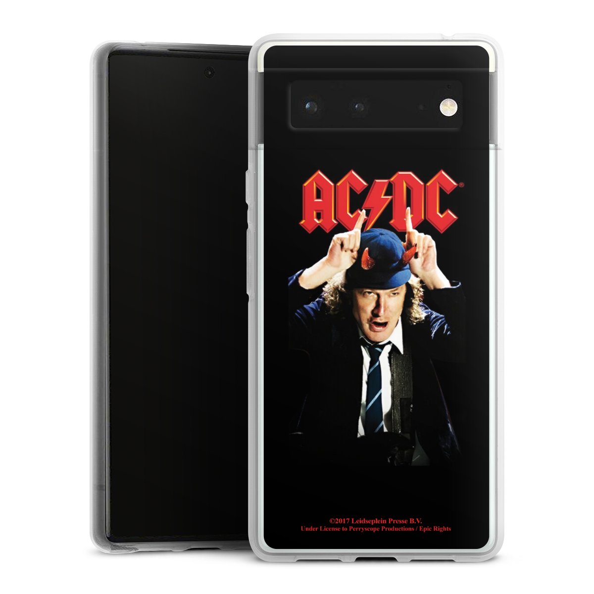 Google Pixel 6 Handy Silikon Hülle Case transparent Handyhülle Merchandise Acdc Riverplate Silikon Case