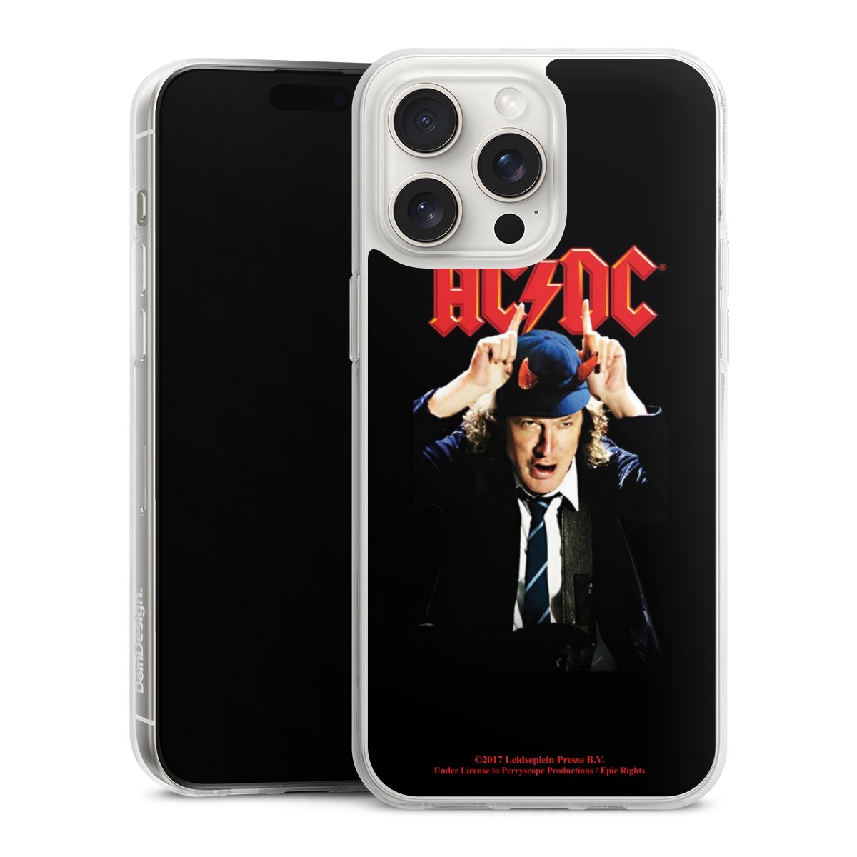 iPhone 15 Pro Max Handy Silikon Hülle Case transparent Handyhülle Merchandise Acdc Riverplate Silikon Case