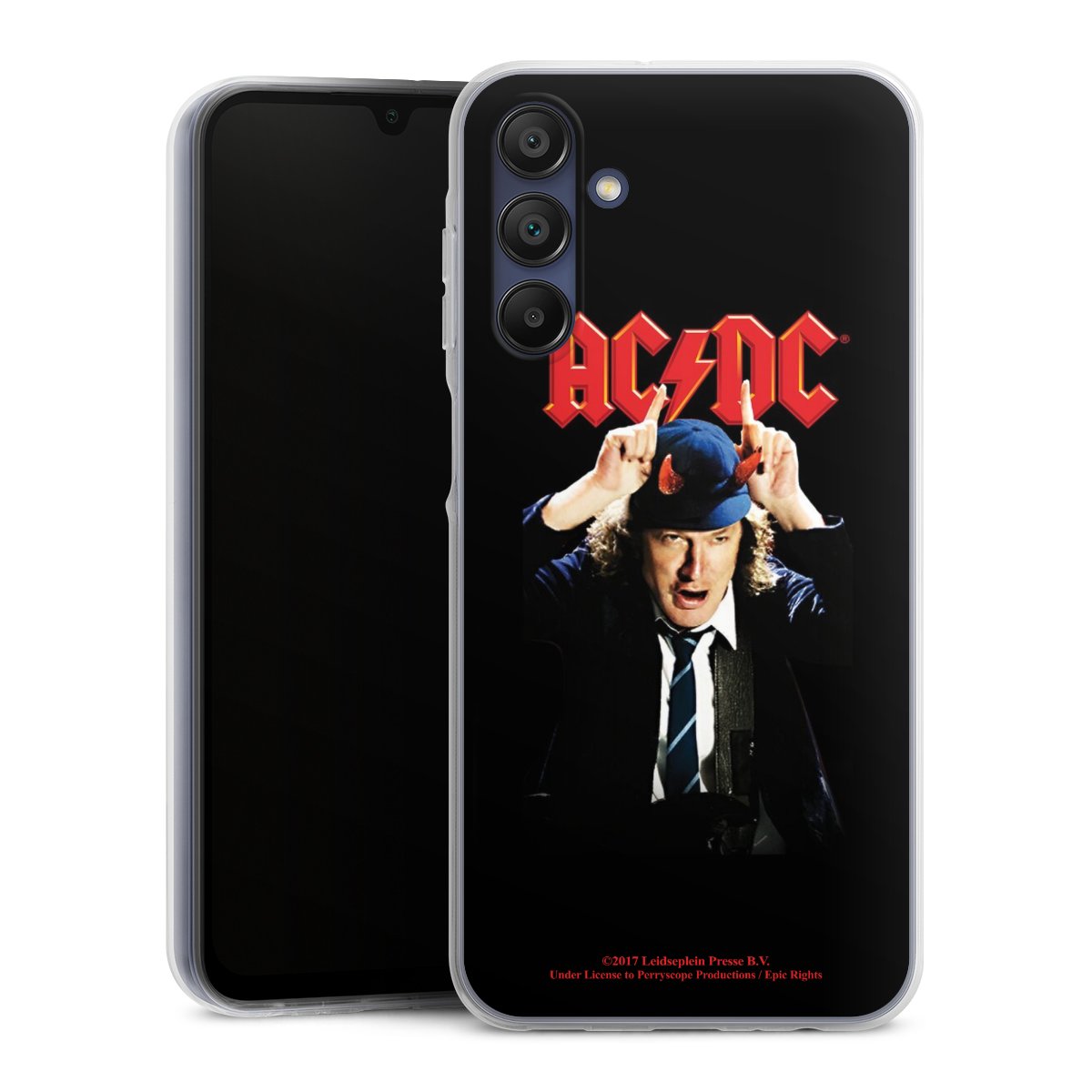 Galaxy A15 5G Handy Silikon Hülle Case transparent Handyhülle Merchandise Acdc Riverplate Silikon Case