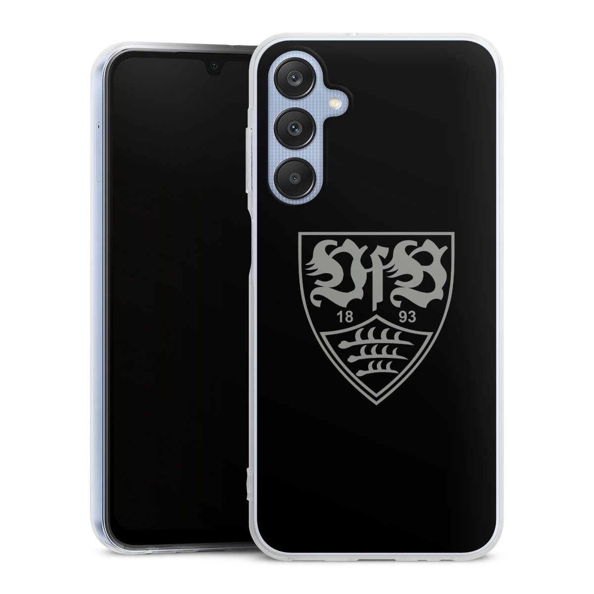 Galaxy A25 5G Handy Silikon Hülle Case transparent Handyhülle Official Licensed Product Vfb Stuttgart Silikon Case