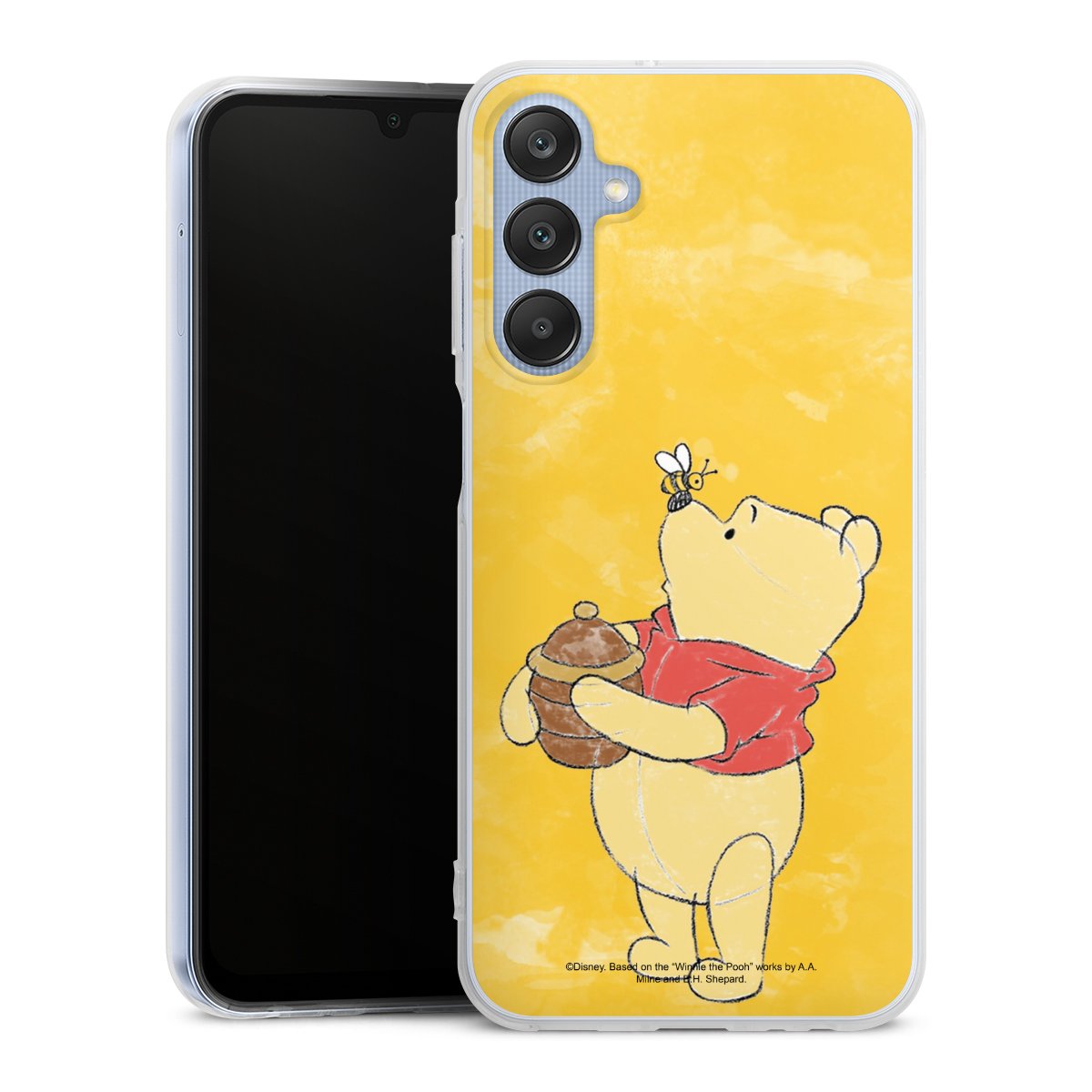 Galaxy A25 5G Handy Silikon Hülle Case transparent Handyhülle Official Licensed Product Winnie The Pooh Disney Silikon Case