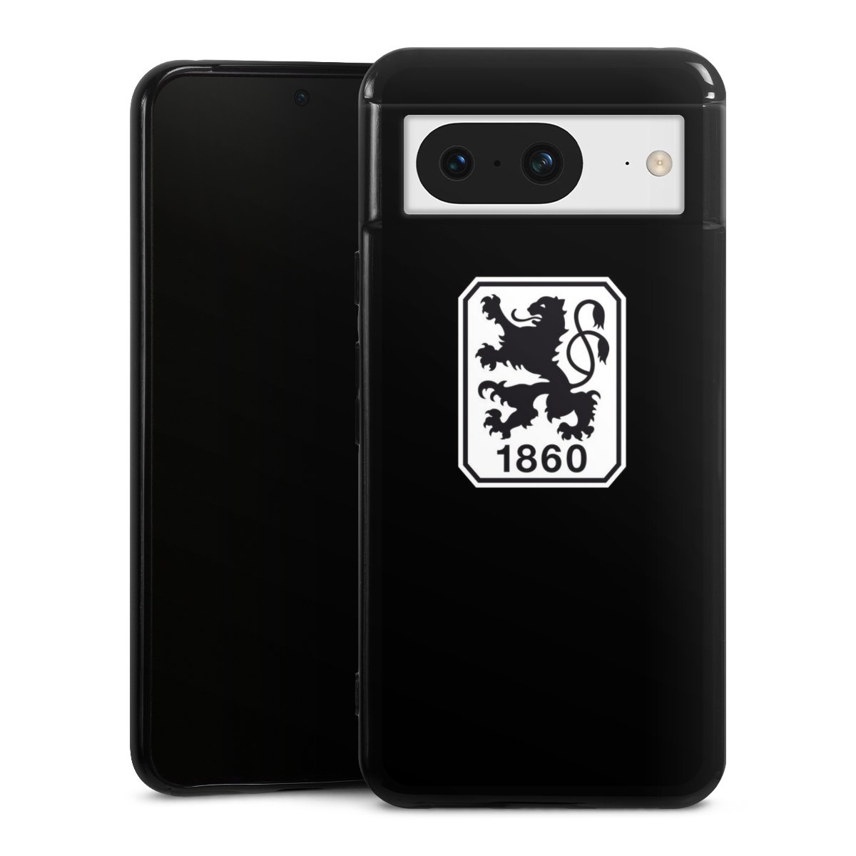 Google Pixel 8 Handy Silikon Hülle Case schwarz Handyhülle Sechzger Official Licensed Product