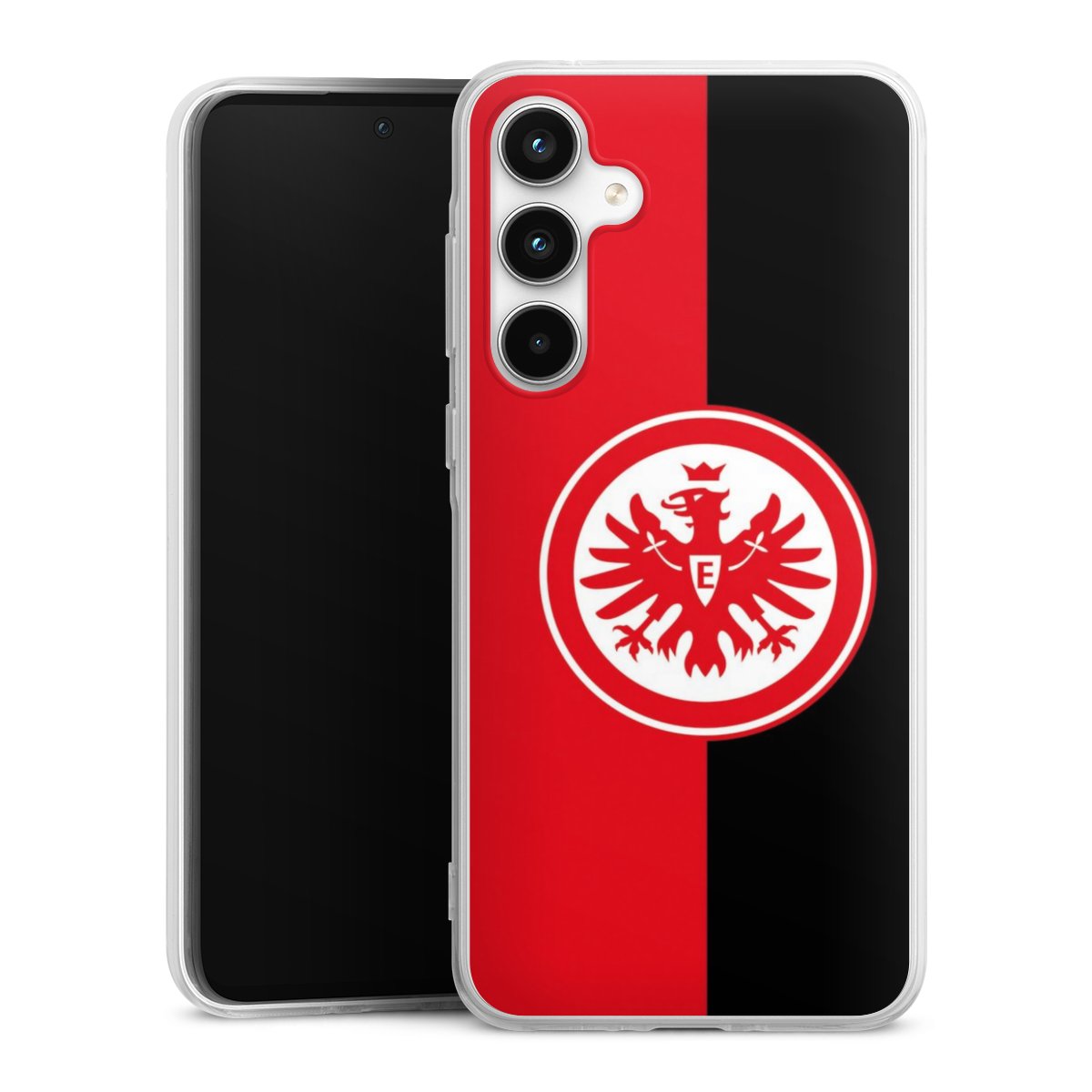 Galaxy A35 5G Handy Silikon Hülle Case transparent Handyhülle Official Licensed Product Eintracht Frankfurt Sge Silikon Case