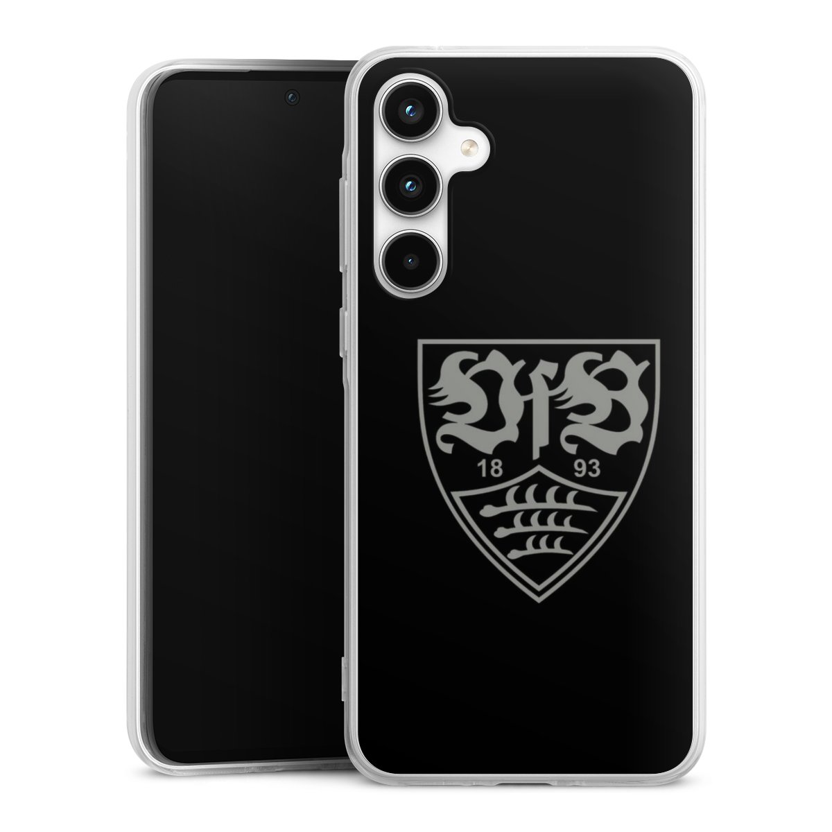 Galaxy A35 5G Handy Silikon Hülle Case transparent Handyhülle Official Licensed Product Vfb Stuttgart Silikon Case