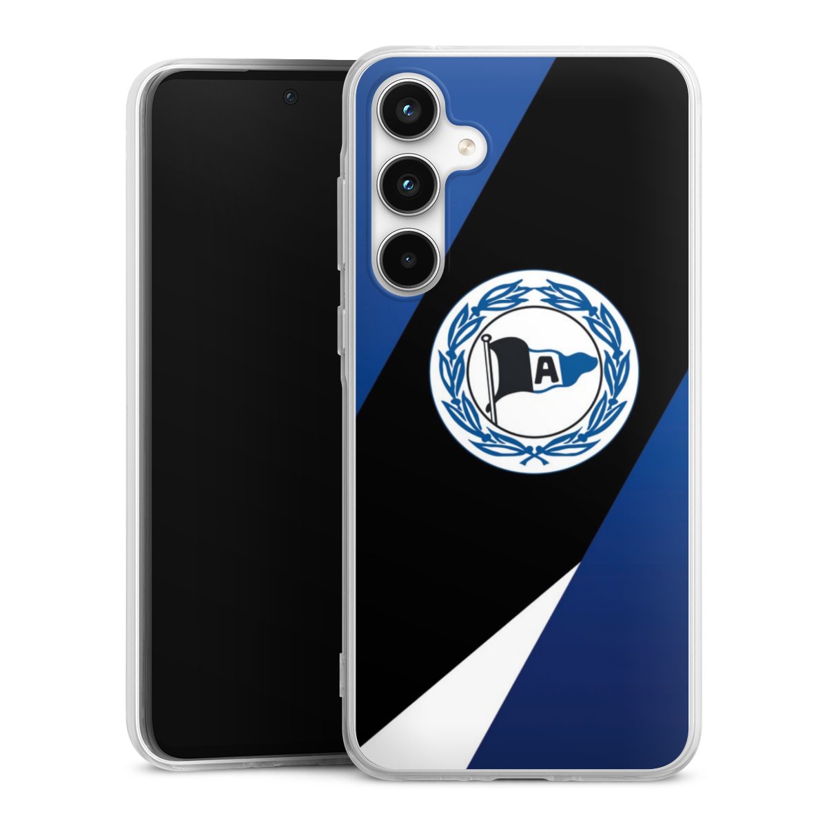 Galaxy A35 5G Handy Silikon Hülle Case transparent Handyhülle Official Licensed Product Arminia Bielefeld Dsc Silikon Case