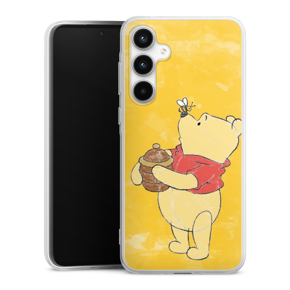 Galaxy A35 5G Handy Silikon Hülle Case transparent Handyhülle Official Licensed Product Winnie The Pooh Disney Silikon Case