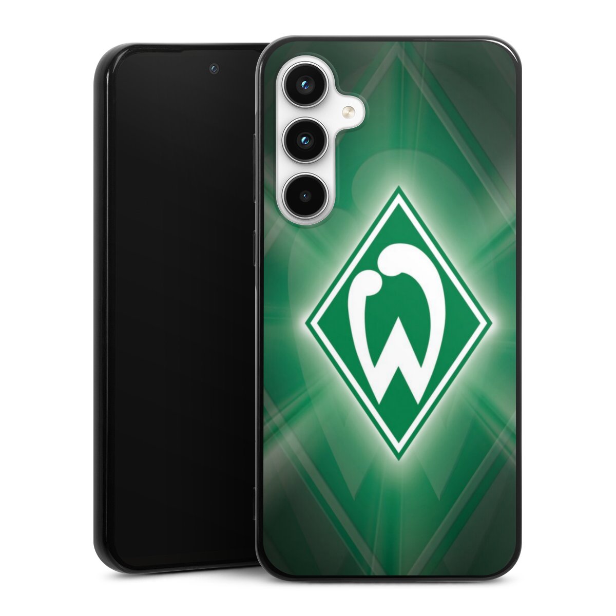 Galaxy A35 5G Handy Silikon Hülle Case schwarz Handyhülle Sv Werder Bremen Official Licensed Product Coat Of Arms