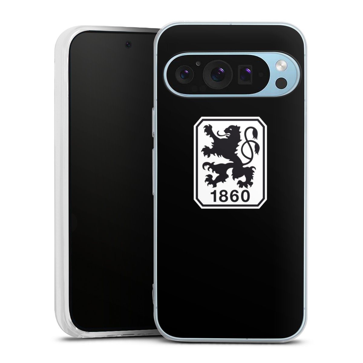 Google Pixel 9 Handy Silikon Hülle Case transparent Handyhülle Sechzger Official Licensed Product Silikon Case