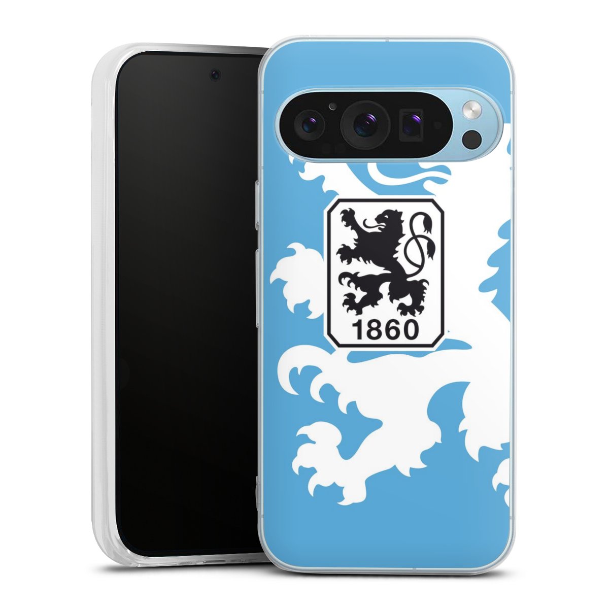 Google Pixel 9 Handy Silikon Hülle Case transparent Handyhülle Coat Of Arms Official Licensed Product Silikon Case