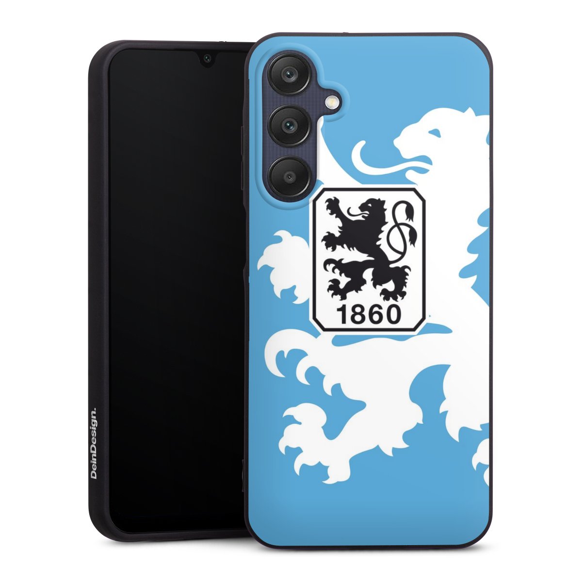 Galaxy A25 5G Handy Premium Silikon Hülle Handyhülle schwarz Case Coat Of Arms Official Licensed Product Silikon Premium Case