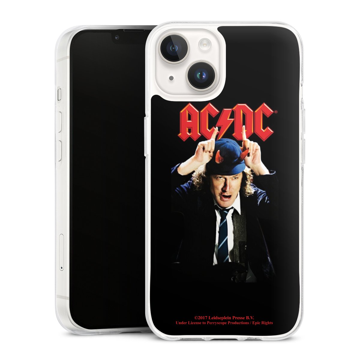 iPhone 14 Handy Silikon Hülle Case transparent Handyhülle Merchandise Acdc Riverplate Silikon Case