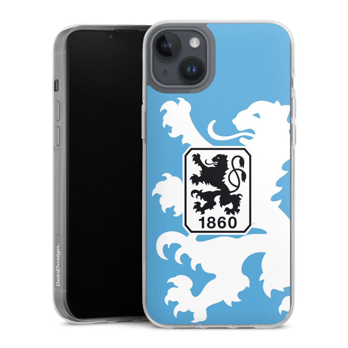 iPhone 14 Plus Handy Silikon Hülle Case transparent Handyhülle Coat Of Arms Official Licensed Product Silikon Case