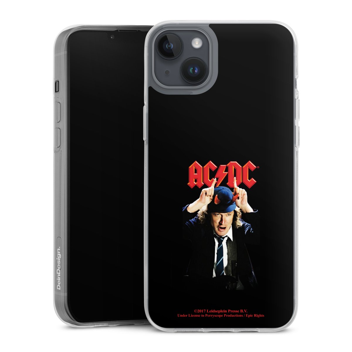 iPhone 14 Plus Handy Silikon Hülle Case transparent Handyhülle Merchandise Acdc Riverplate Silikon Case