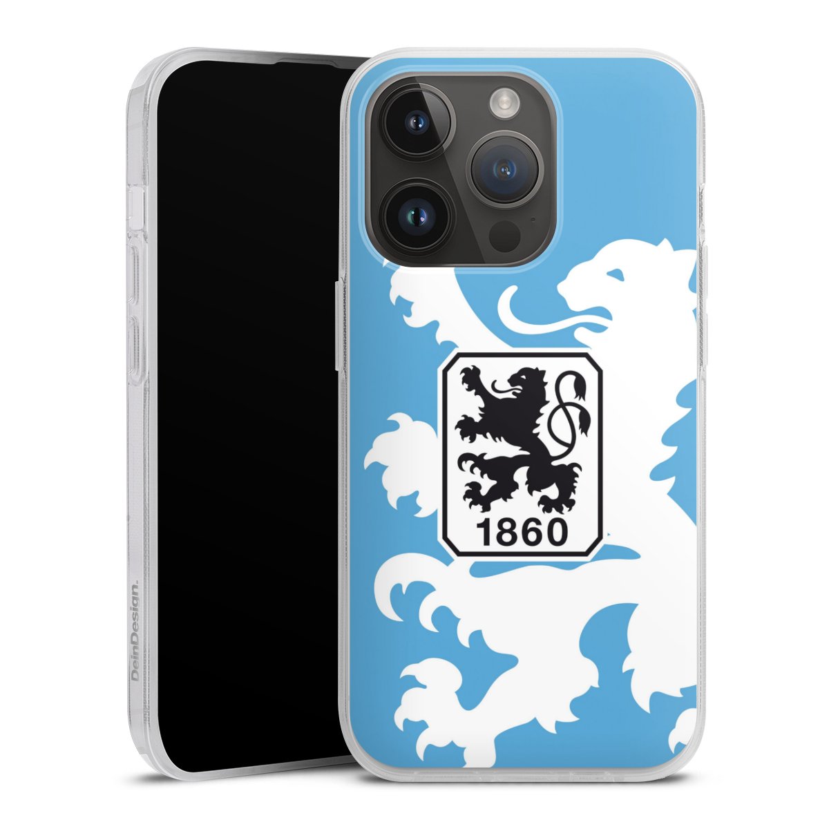 iPhone 14 Pro Handy Silikon Hülle Case transparent Handyhülle Coat Of Arms Official Licensed Product Silikon Case