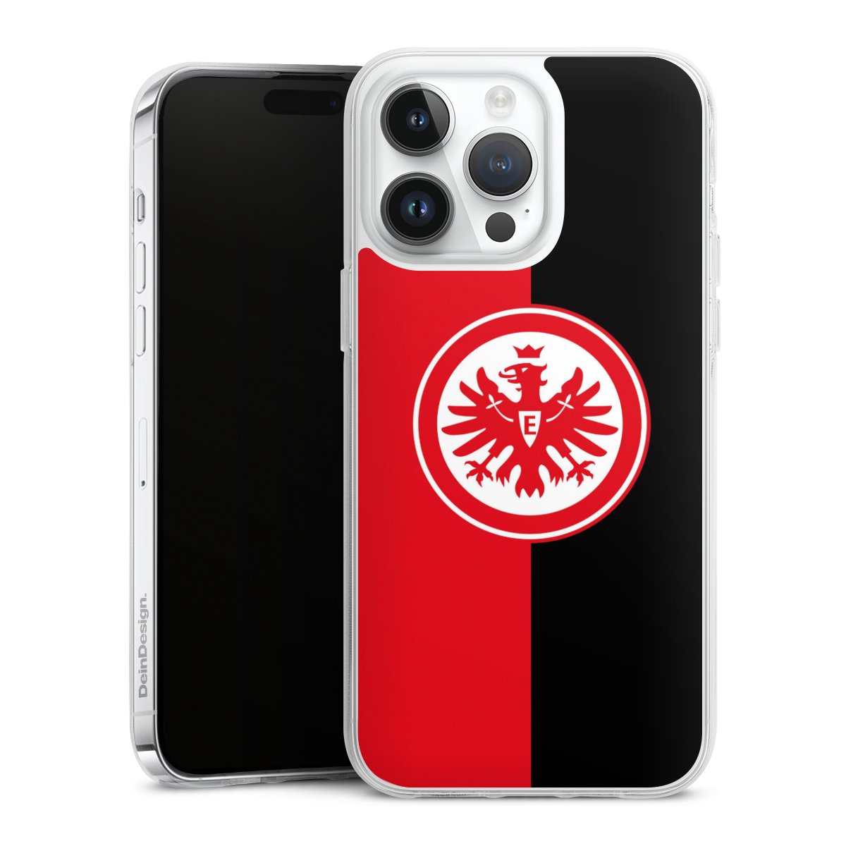 iPhone 14 Pro Max Handy Silikon Hülle Case transparent Handyhülle Official Licensed Product Eintracht Frankfurt Sge Silikon Case