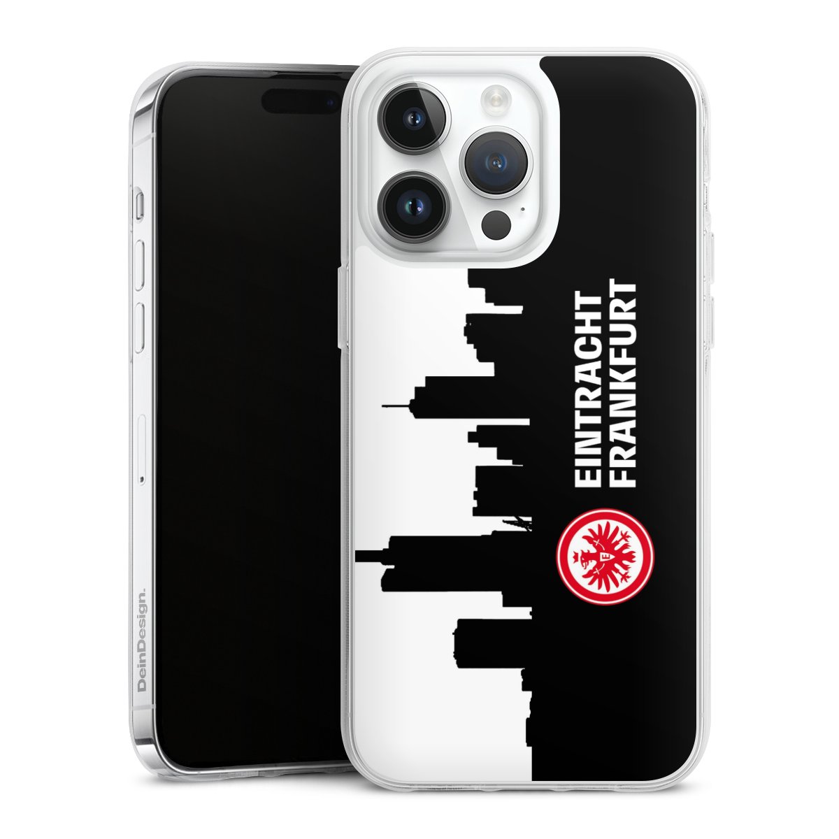 iPhone 14 Pro Max Handy Silikon Hülle Case transparent Handyhülle Sge Eintracht Frankfurt Official Licensed Product Silikon Case