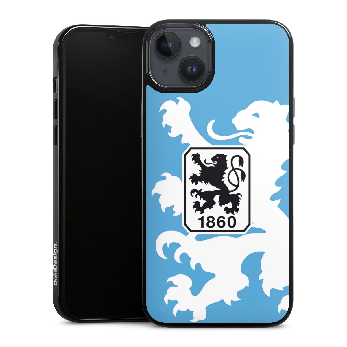 iPhone 14 Plus Handy Silikon Hülle Case schwarz Handyhülle Coat Of Arms Official Licensed Product