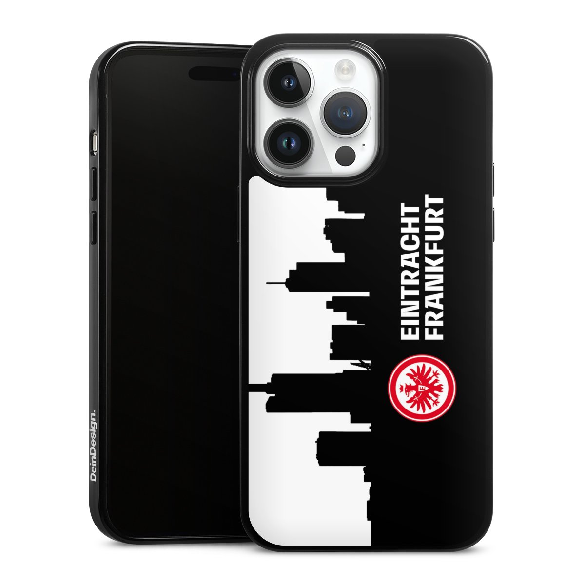 iPhone 14 Pro Max Handy Silikon Hülle Case schwarz Handyhülle Sge Eintracht Frankfurt Official Licensed Product