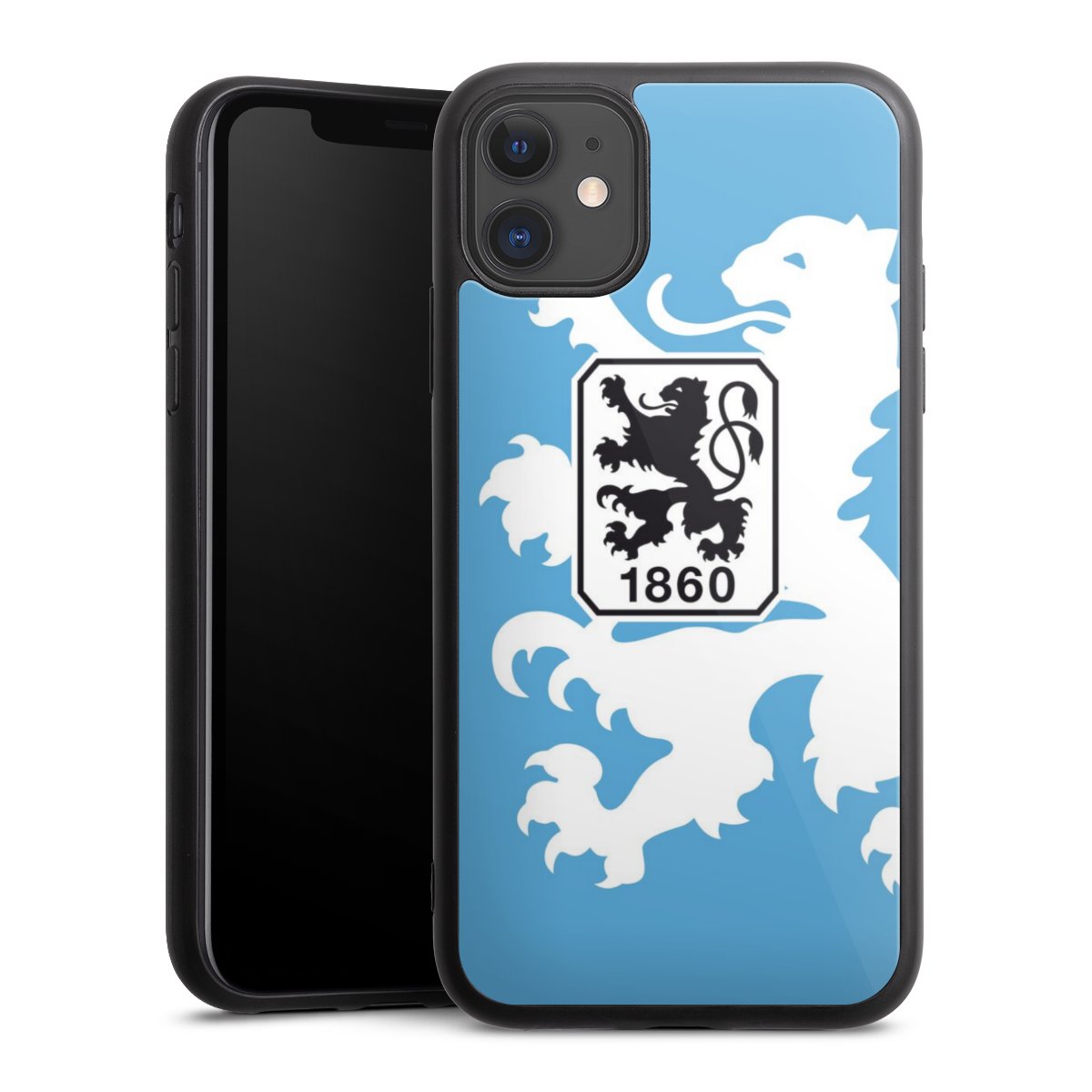 iPhone 11 Handy Gallery Case Handyhülle 9H Gehärtetes Glas Rückseite Hülle Coat Of Arms Official Licensed Product Gallery Case