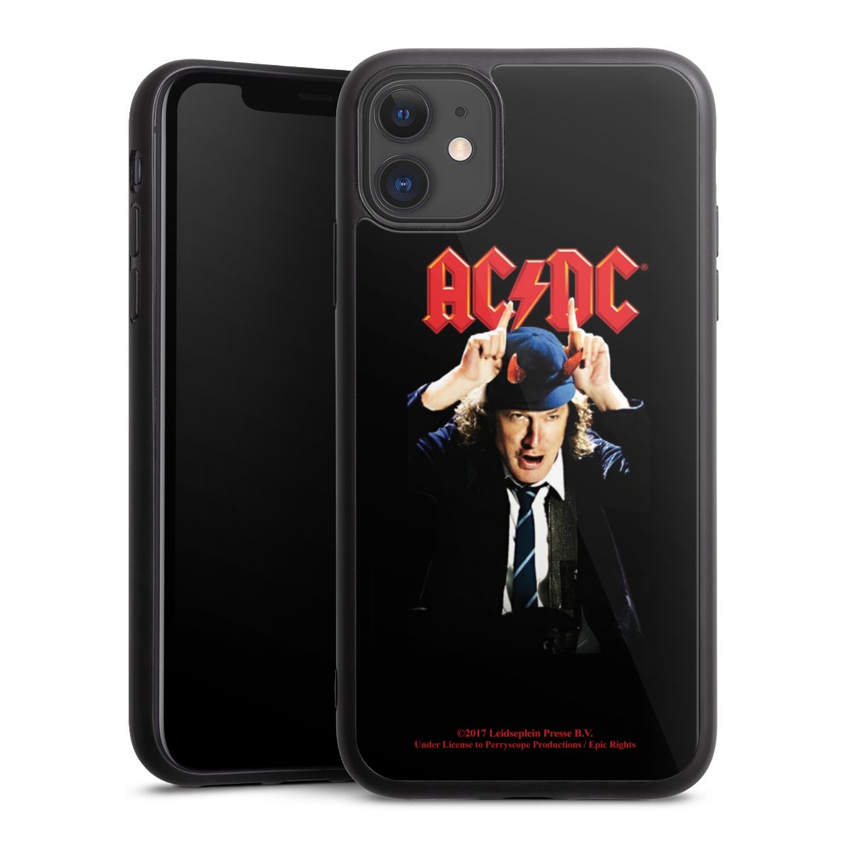 iPhone 11 Handy Gallery Case Handyhülle 9H Gehärtetes Glas Rückseite Hülle Merchandise Acdc Riverplate Gallery Case