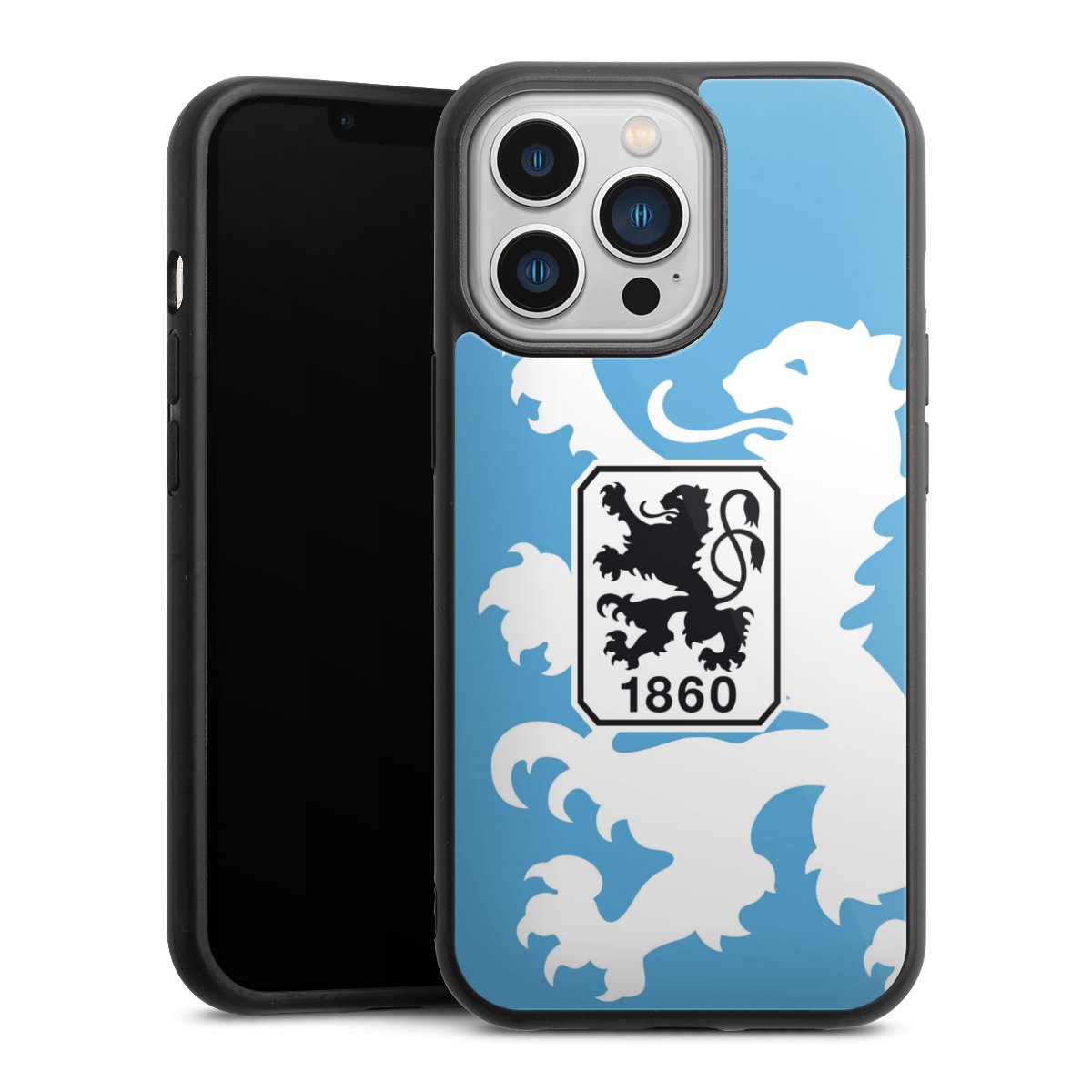 iPhone 13 Pro Handy Gallery Case Handyhülle 9H Gehärtetes Glas Rückseite Hülle Coat Of Arms Official Licensed Product Gallery Case