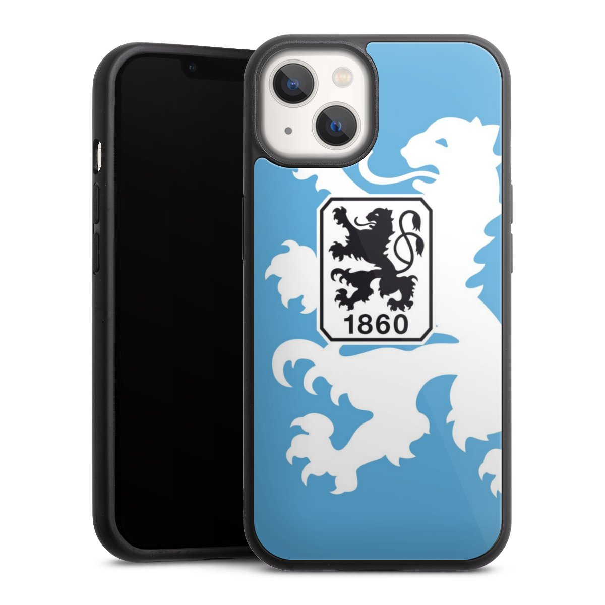 iPhone 13 Handy Gallery Case Handyhülle 9H Gehärtetes Glas Rückseite Hülle Coat Of Arms Official Licensed Product Gallery Case