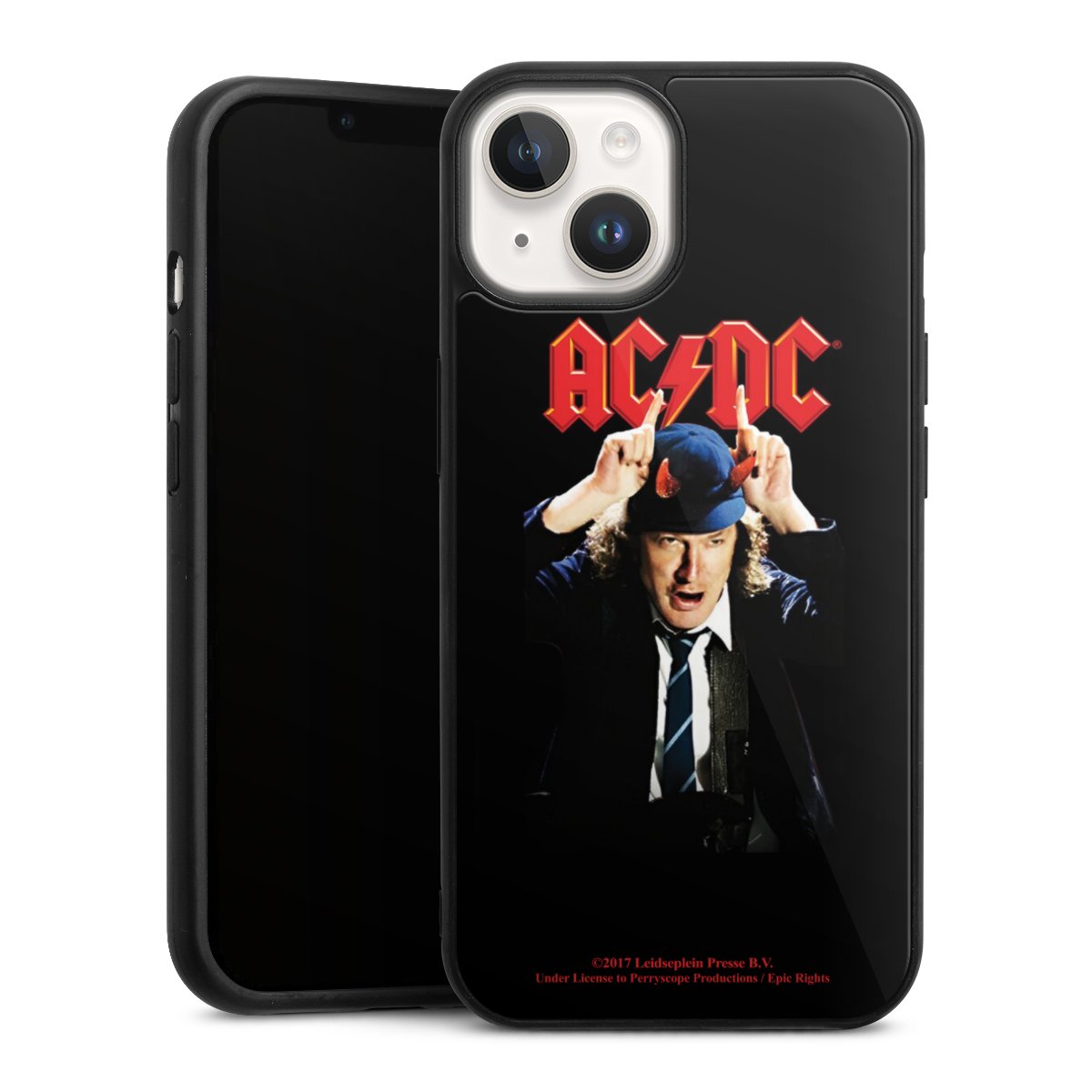 iPhone 14 Handy Gallery Case Handyhülle 9H Gehärtetes Glas Rückseite Hülle Merchandise Acdc Riverplate Gallery Case