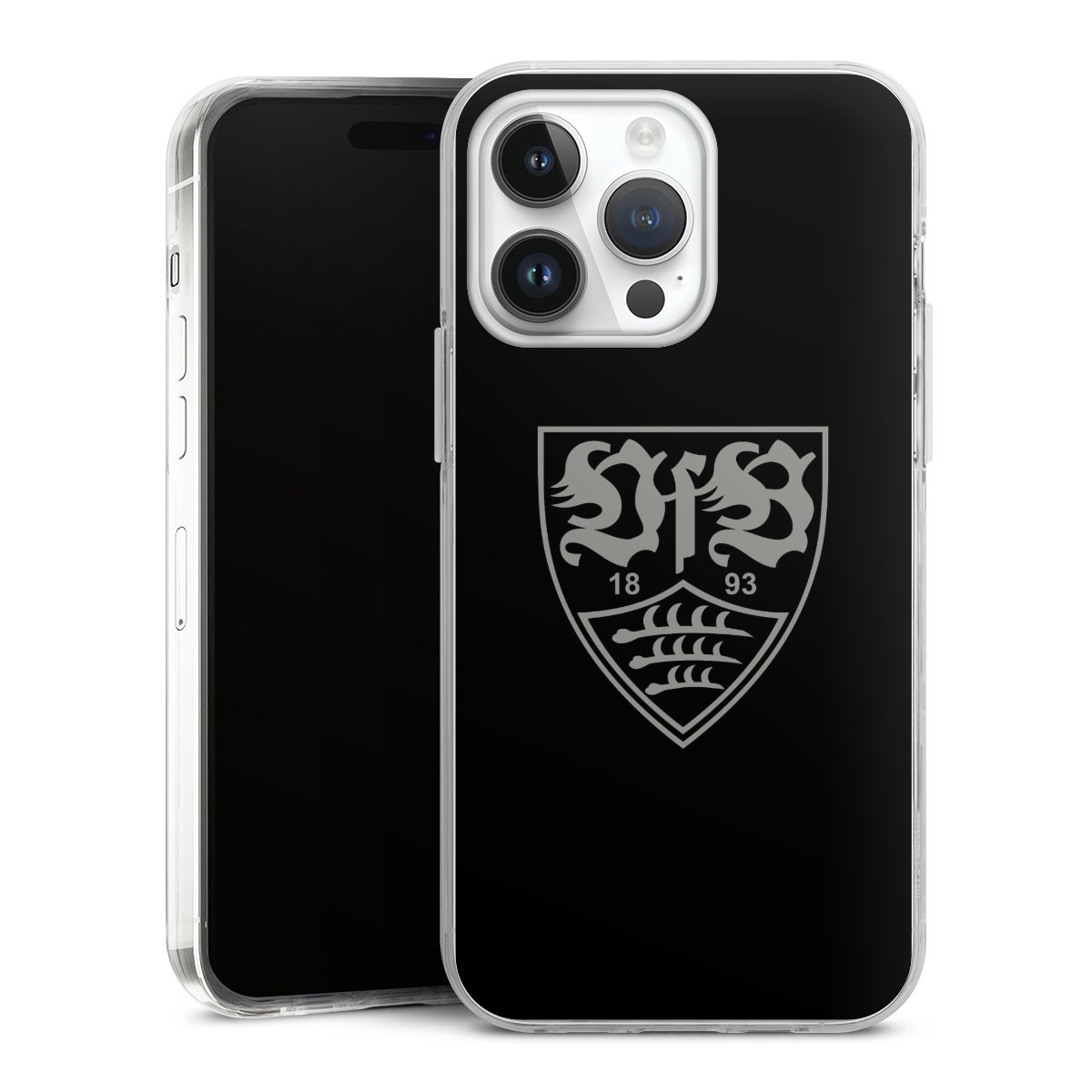 iPhone 14 Pro Max Handy Case Handyhülle transparent Hülle Official Licensed Product Vfb Stuttgart Hard Case