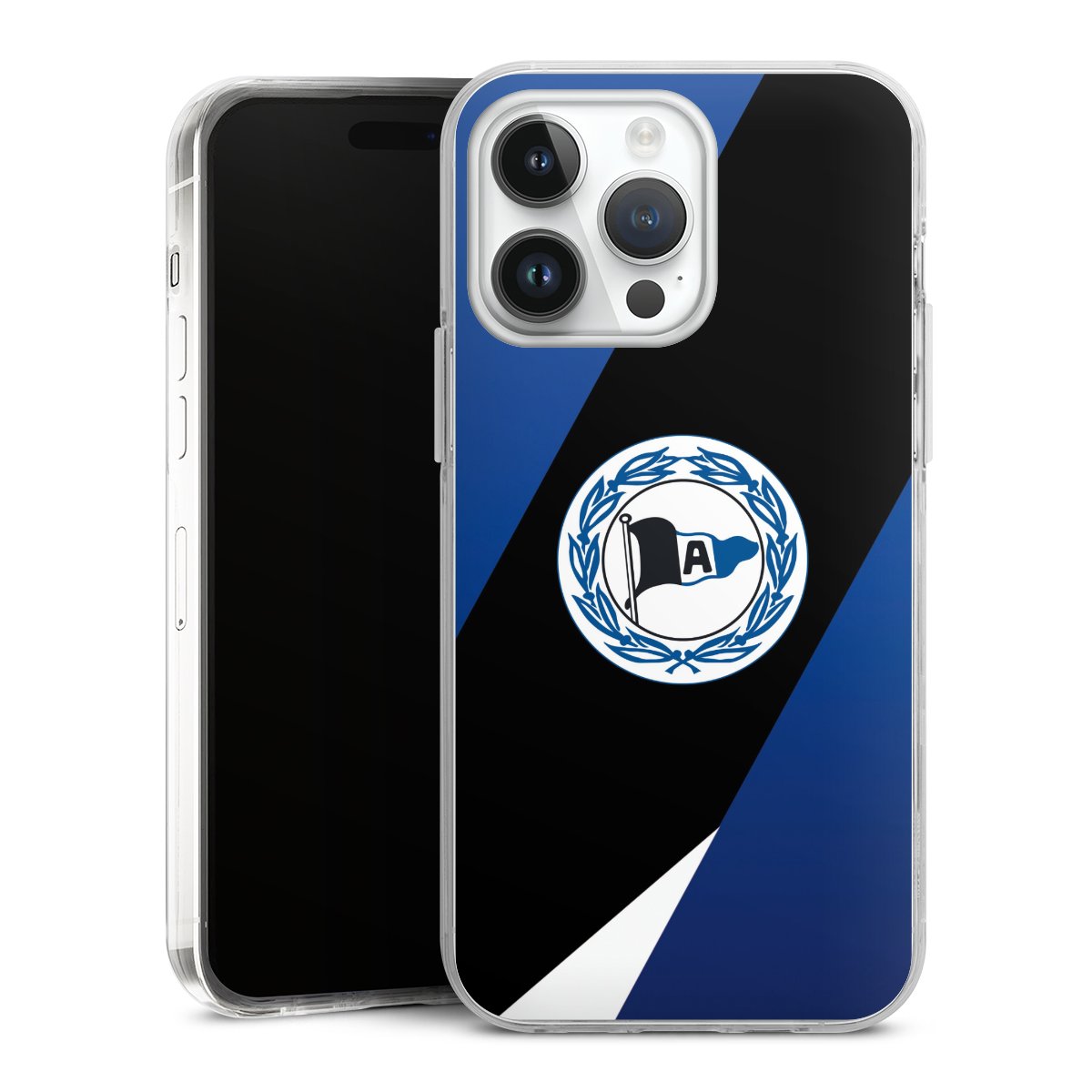 iPhone 14 Pro Max Handy Case Handyhülle transparent Hülle Official Licensed Product Arminia Bielefeld Dsc Hard Case