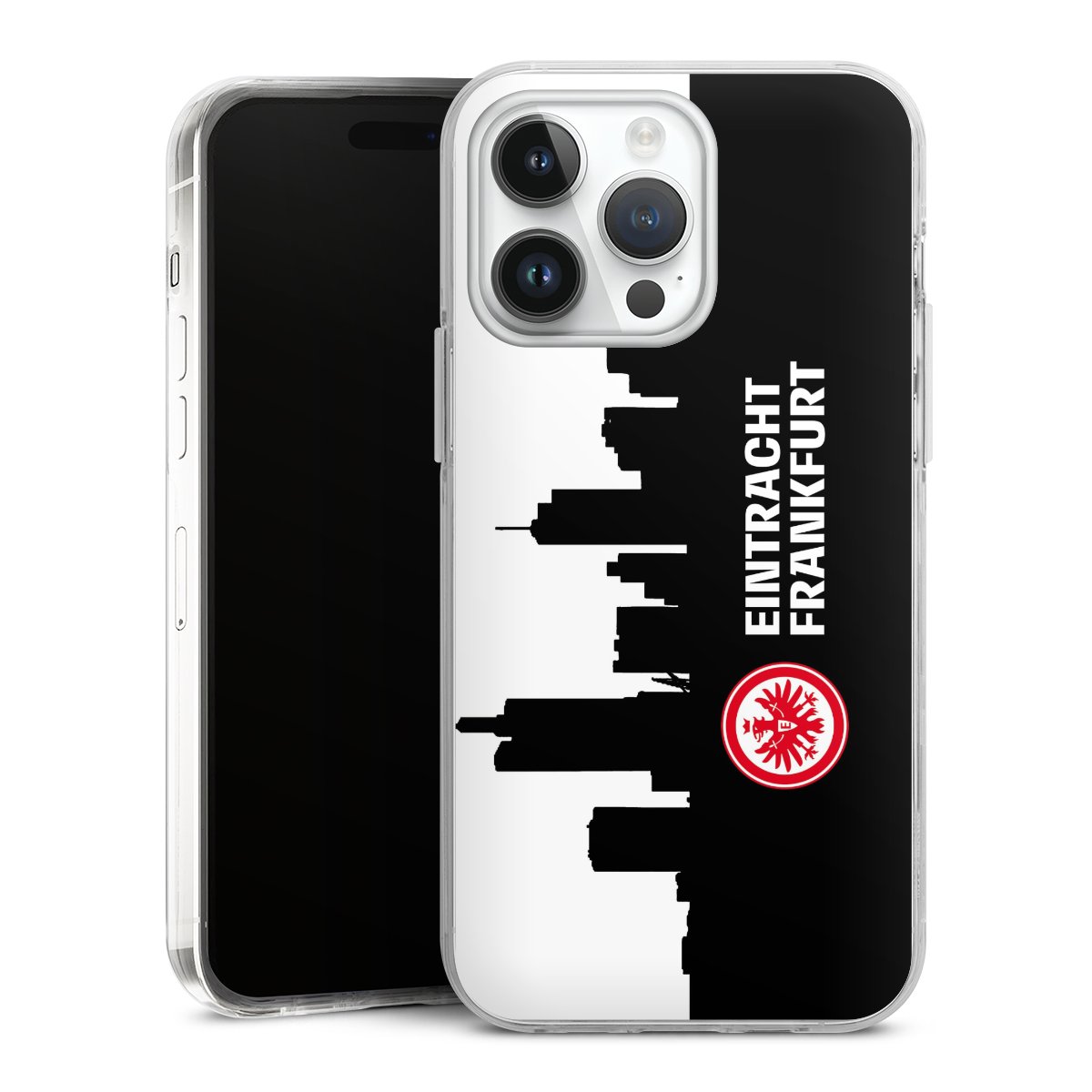 iPhone 14 Pro Max Handy Case Handyhülle transparent Hülle Sge Eintracht Frankfurt Official Licensed Product Hard Case