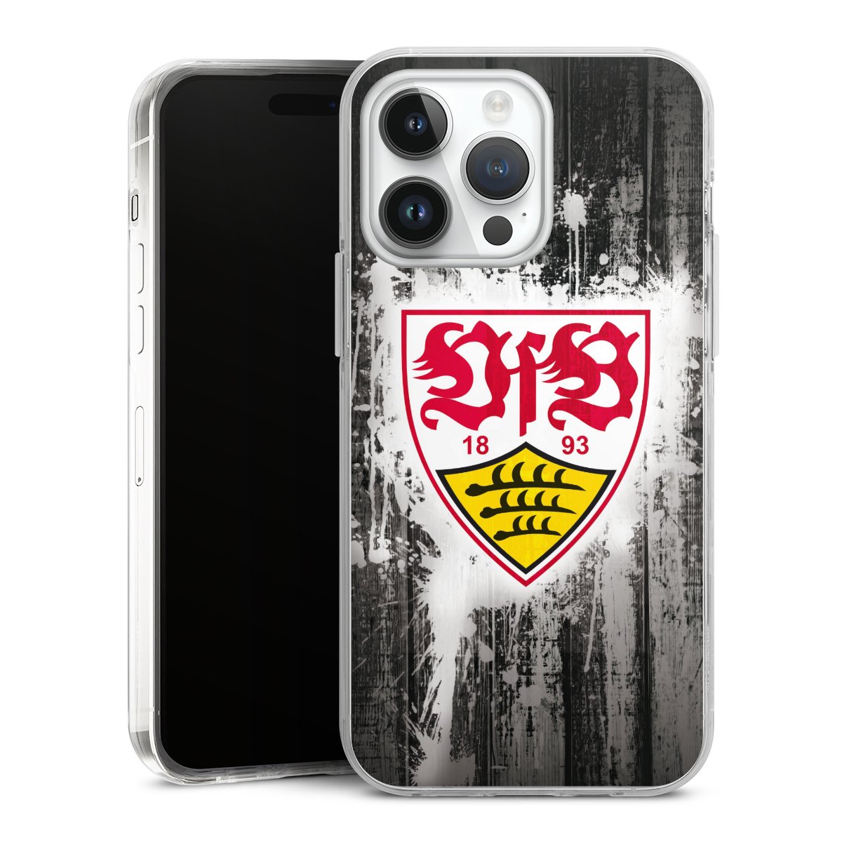 iPhone 14 Pro Max Handy Case Handyhülle transparent Hülle Vfb Stuttgart Official Licensed Product Hard Case