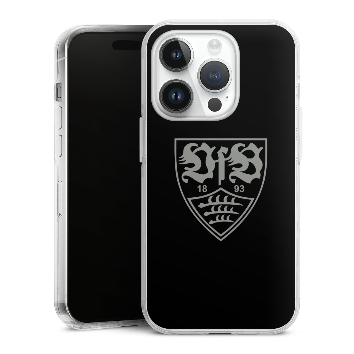 iPhone 14 Pro Handy Case Handyhülle transparent Hülle Official Licensed Product Vfb Stuttgart Hard Case