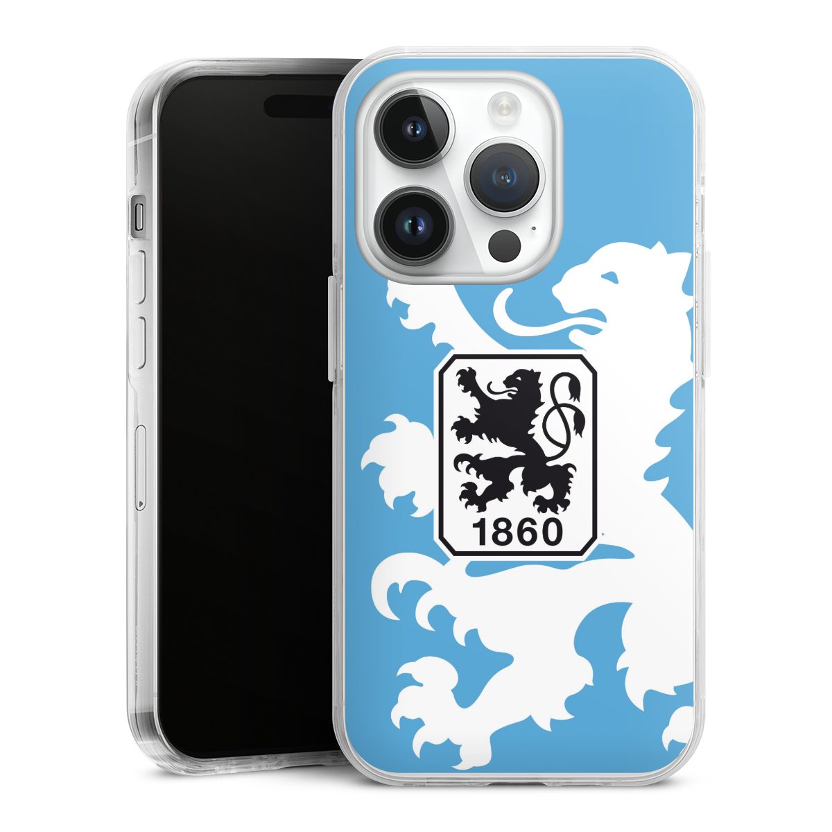 iPhone 14 Pro Handy Case Handyhülle transparent Hülle Coat Of Arms Official Licensed Product Hard Case