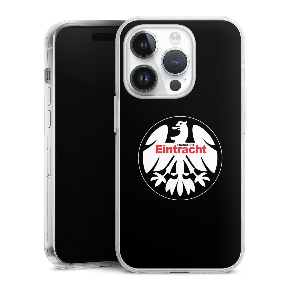 iPhone 14 Pro Handy Case Handyhülle transparent Hülle Official Licensed Product Eintracht Frankfurt Sge Hard Case